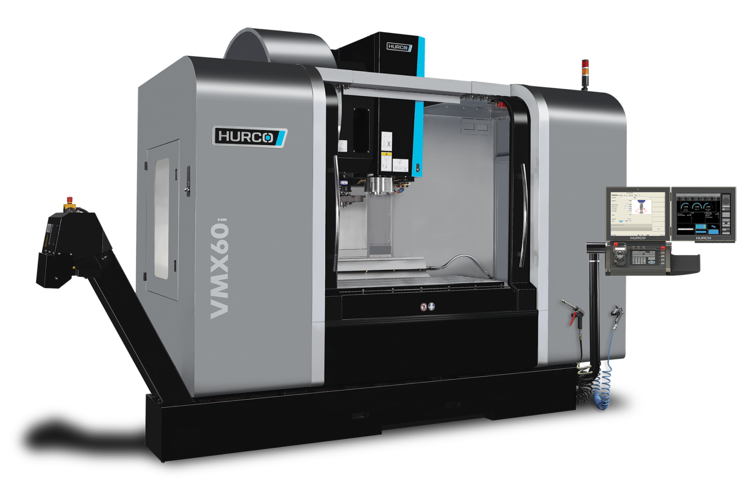 Each HURCO machine is equipped with software that permits 5-axis machining. “If Production occasionally requires more complex parts with more than two or ...